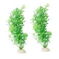 thumbnail image 1 of 2 uds plantas acuáticas de césped de plástico verde Artificial para acuario, 1 of 1
