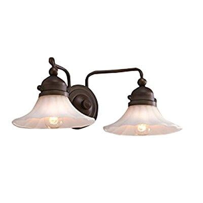 Portfolio 2 Light Delina Aged Bronze Bathroom Vanity Portfolio 2 Light Delina Aged Bronze Bathroom Vanity