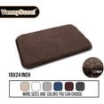 thumbnail image 6 of 24 x 16 Non Slip Bathroom Rugs Durable Soft Bath-Mat for Bathroom Machine Washable Bath Mats Rugs Water Absorbent Bathroom Mats with Fluffy Microfiber Brown, 6 of 6