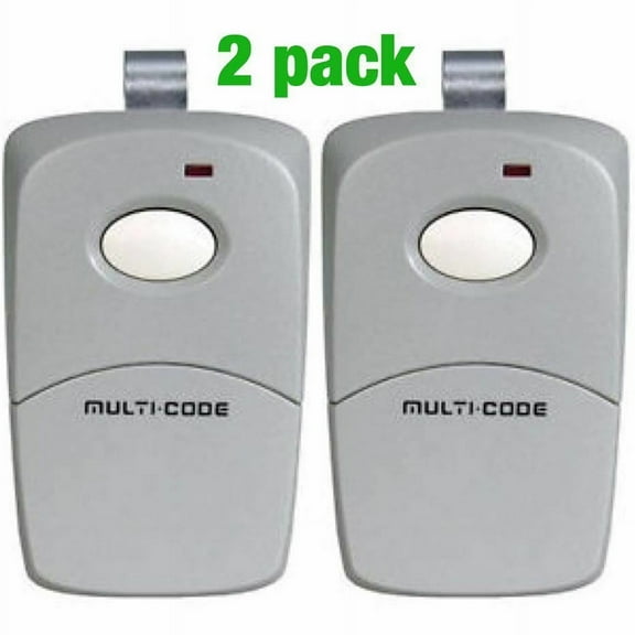 2 Pack 3089 Linear Multi-Code Remote Transmitter Gate Garage Opener