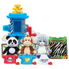 Just Play Build-A-Bear Workshop Safari Friends Stuffing Station, 21 Pieces, Leopard, Monkey, and Panda, Kids Toys for Ages 3 up