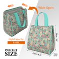 thumbnail image 3 of Golden Retriever Dog and Flowers Insulated Lunch Bag for Women & Adults,Large Portable Soft Cooler Lunch Bag,Thermal Food Storage Tote with Pearl Cotton,8.66L,8.75x5.75x9.5 Inch, 3 of 6