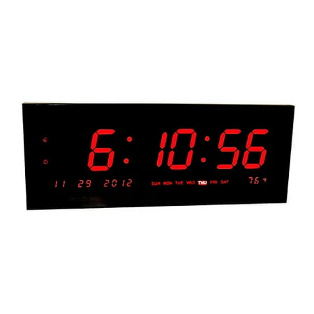Big Time Clocks Large Calendar Multi Alarm With Seconds Display For Big Time Clocks Large Calendar Multi Alarm With Seconds Display For Desk Or Wall