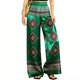 thumbnail image 3 of TaTaai Women Satin Stretchy Printed One Piece Jumpsuit Elastic Waistband With Functional Side Pockets Soft Comfortable Elegant Fashion Outfit For Spring Summer Wear Gift, 3 of 5