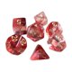 thumbnail image 2 of 7 piezas de dados poliédricos D8 D10 D12 D20 juguetes de entretenimiento de familiar regalos para niños adultos Rojo Hugo Dados poliédricos, 2 of 4
