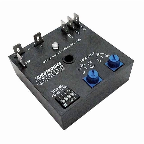 Multifunction Time Delay Relay, Square, 9 Functions 230V AC, SPDT