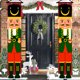 thumbnail image 4 of Pancarta para puerta con diseño de soldado cascanueces, decoración navideña 2024, adornos colgantes para el hogar, regalos de Navidad, Año Nuevo 2025, 4 of 5