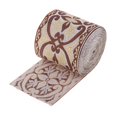 thumbnail image 4 of kurtrusly Wide Woven Border Ribbon Beautifully Embroidered 5 Meters/ 5 Yds Jacquard Trim Color 6cm x 5M 1Set, 4 of 6