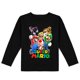 thumbnail image 1 of 150cmblackRopa para niños, Impresión de dibujos animados, Deportes de ocio, Camiseta de manga larga, Top para niños esquí esquí Gafas de esquí, 1 of 2