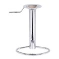 thumbnail image 2 of Modern Home Adjustable Barstool Chrome Stem/Footrest - Chair w/Footrest 5.25" Diameter, 2 of 2