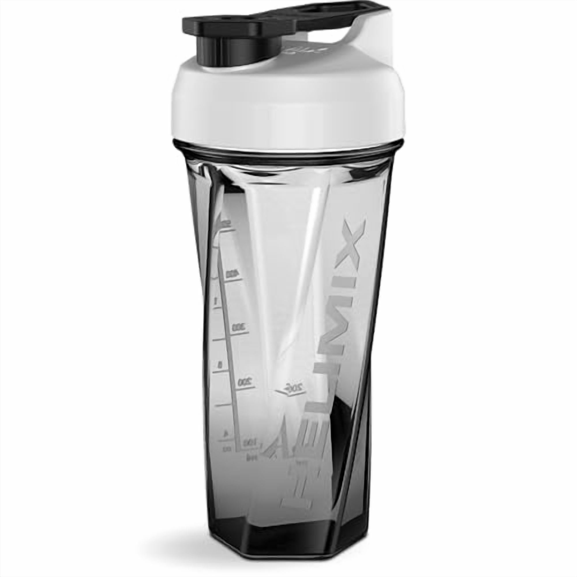 Helimix Vortex 28 oz Orange Blender Shaker Bottle with 20 oz