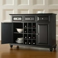 thumbnail image 2 of Crosley Cambridge 3 Tiroirs Vin Buffet en Noir, 2 of 6