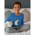 thumbnail image 2 of Image Conscious Bear And Man Fishing Long Sleeve Toddler -Jay Fleck Designs, Unisex 5 Toddler, 2 of 4