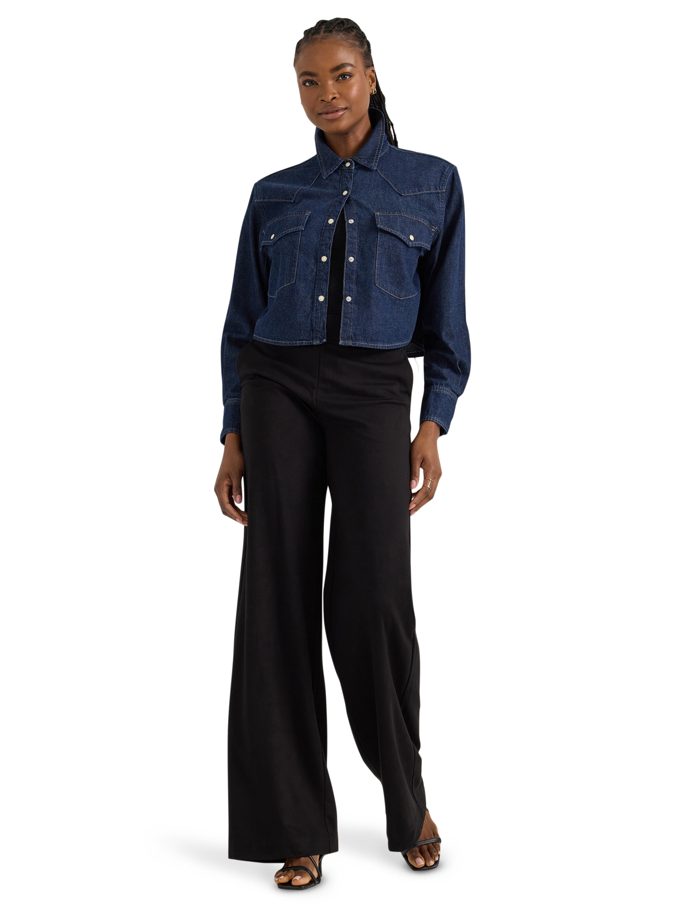 Lee® Women's Pull-On Comfort Waist A-Line Knit Pant