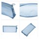 thumbnail image 3 of 1 Pc Bolsa de Cosméticos Conveniente para Mujeres para Vacaciones, Actividades al Aire Libre, Gimnasio, Malla de Nylon Azul, 3 of 4
