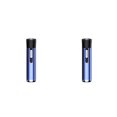 thumbnail image 4 of Vogacara Recortadora de pelo eléctrica para nariz y orejas, tapa a prueba de polvo de mano, cortadora de cejas, dispositivo de recorte con Cielo azul 2Conjunto, 4 of 6