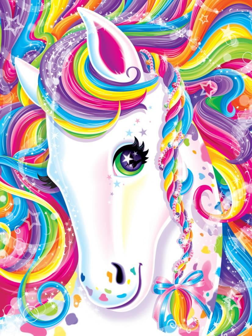 Rainbow Majesty Poster Wall Art By Lisa Frank - Walmart.com - Walmart.com