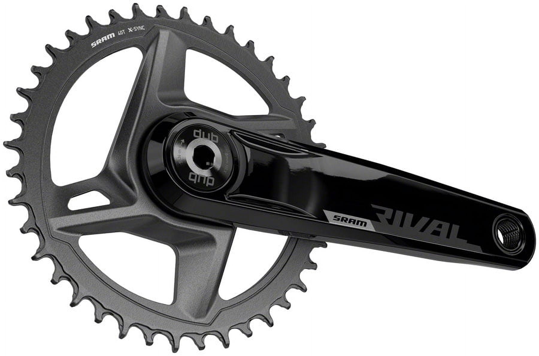 SRAM Rival 1 AXS Wide Crankset 175mm 12-Speed 40t DUB Spindle