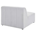 thumbnail image 4 of Modway Bartlett Upholstered Fabric Armless Chair in Ivory, 4 of 8