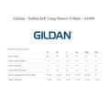 thumbnail image 5 of Gildan - Long Sleeve T-Shirt Made with 4.5 Oz./yd² 100% Cotton | 9 Pack White Color Tee - S Size, 5 of 5