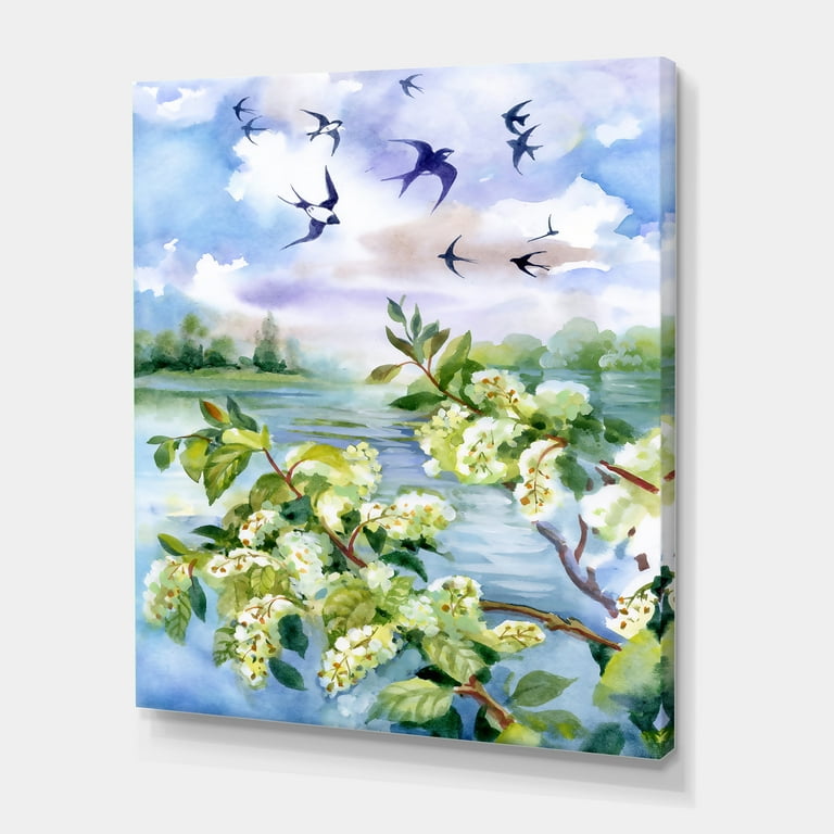 CANVAS: On A Spring Day in Blossom CANVAS: On A Spring Day in Blossom