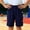 Navy, variant on RTKFRFLM Boys Athletic Performance Shorts Striped Basketball Training Short Pants Black 11-12 Years