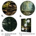 thumbnail image 3 of Designart "Forest captivate Woods Earthy" Landscape & Nature Canvas Print, 3 of 5