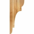 thumbnail image 3 of 6"W x 12"D x 28"H New Brighton Rough Sawn Corbel, Western Red Cedar, 3 of 9