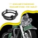 thumbnail image 4 of Faro Montaje Soporte Motocicleta Faro Fijam Fix Soportes Accesorios de motor Accesorios Accesorios LED Kit de refit para adultos Usuario Negro 7 pulgadas sidaley VI002333-01B, 4 of 7