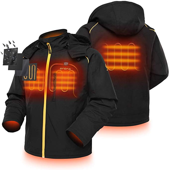 ORORO Men's Heated Jacket With Battery 