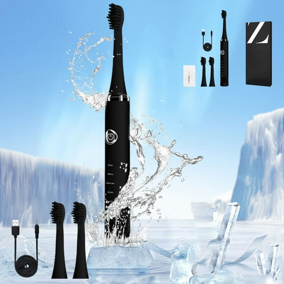 Sound Wave Toothbrush Couple's USB Charging Soft Hair Intelligent Waterproof Adult Version