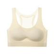 thumbnail image 2 of Wancir Training Bras 9-18T Seamless First Bra Girls Sports Bras Longline Crop Bra - No Pads, Chest Double Lined, 2 of 8