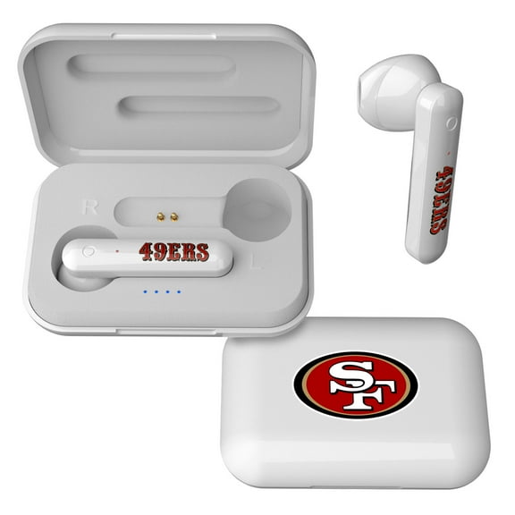 Keyscaper San Francisco 49ers Wireless TWS Insignia Design Earbuds