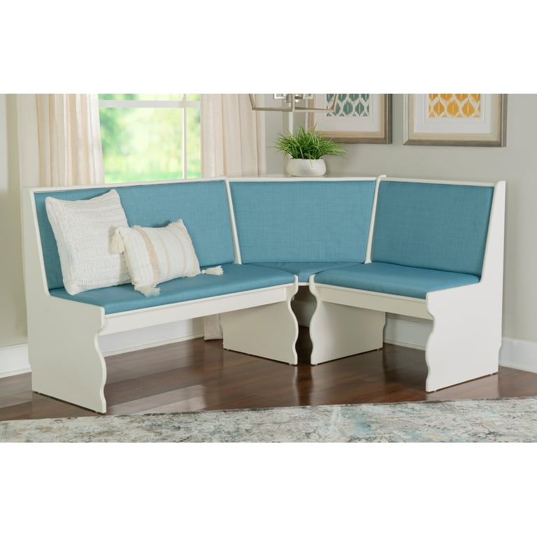 Capri blue olivia 3 piece breakfast nook dining set sale
