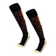 thumbnail image 1 of Calcetines atléticos de fútbol hasta la calcetines de tubo largo calcetines de fútbol para ciclismo Negro y naranja Yuyangstore Calcetines deportivos, 1 of 8