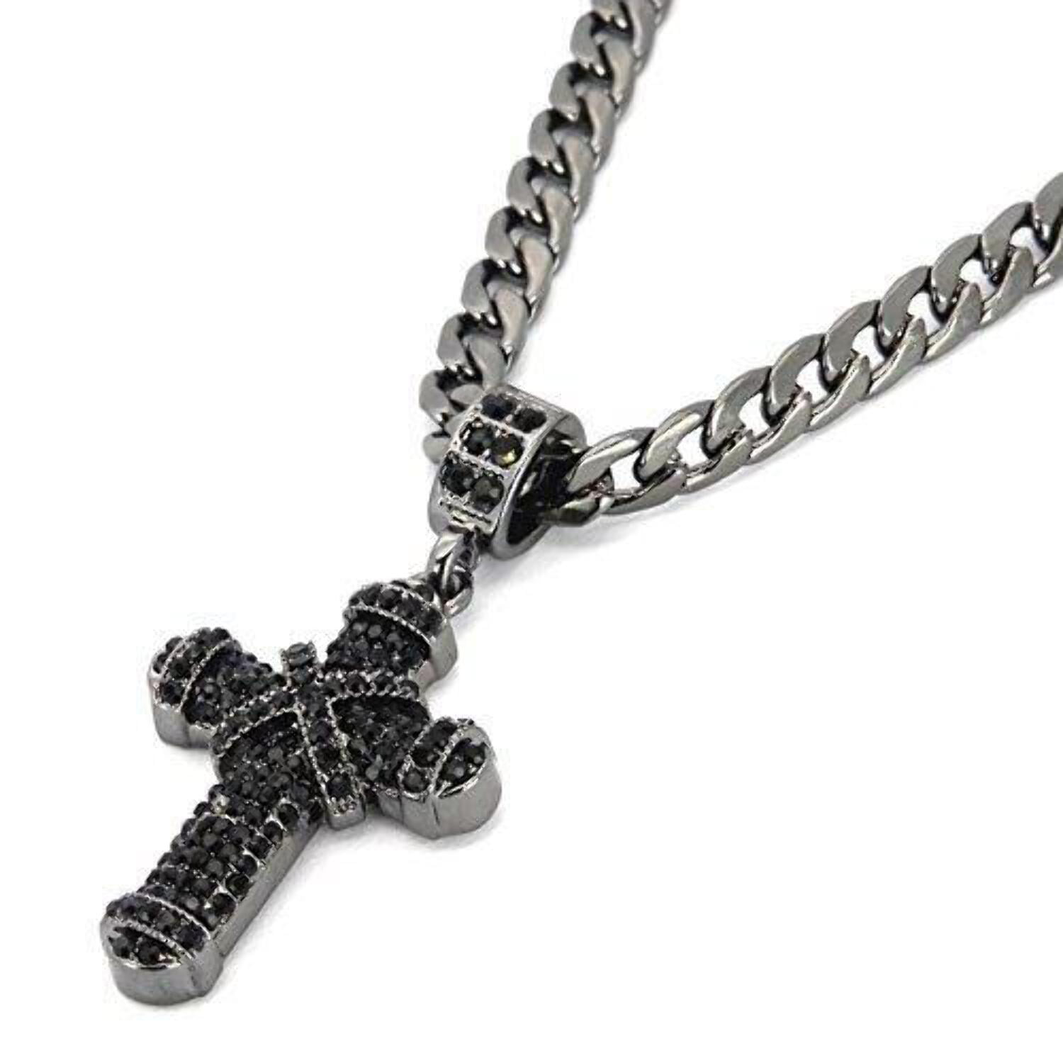 10 Cross Charms Bound Religious Christmas Easter bright 