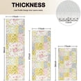 thumbnail image 4 of Pioneer Flower Floral Print Pattern Kitchen Rugs Sets Of 3,Kitchen Runner Rugs Non Skid Washable,Decorative Kitchen Floor Mats for Kitchen,Sink,Laundry,17X30 Inch + 17X47 Inch + 17X59 Inch, 4 of 6