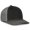 Black/light Grey/charcoal, variant on Outdoor Cap PDT20M Slight Pre-Curved Visor-Brown/Putty/Orange