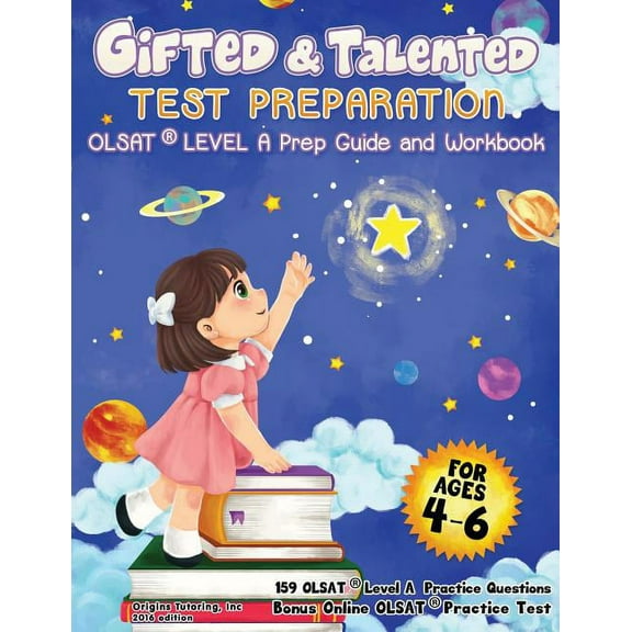 Gifted and Talented Test Preparation: OLSAT Kindergarten COLOR Edition: OLSAT Preparation Guide & Workbook.Preschool Pre, (Paperback)