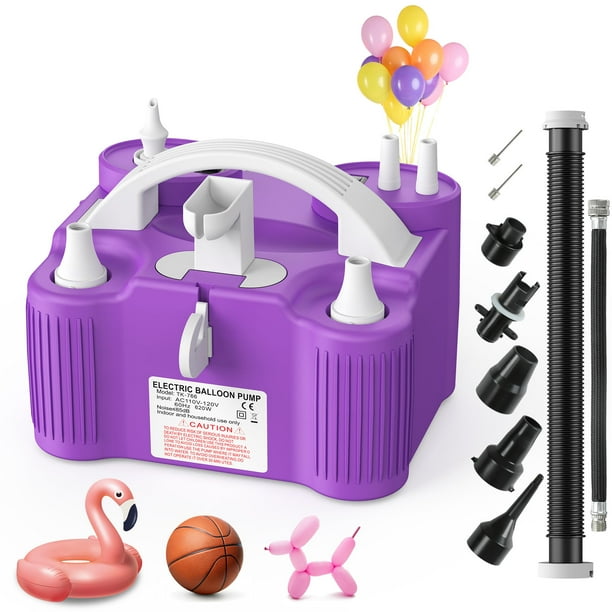 Bomba eléctrica para globos Wotalk 4 en 1 para todos los globos