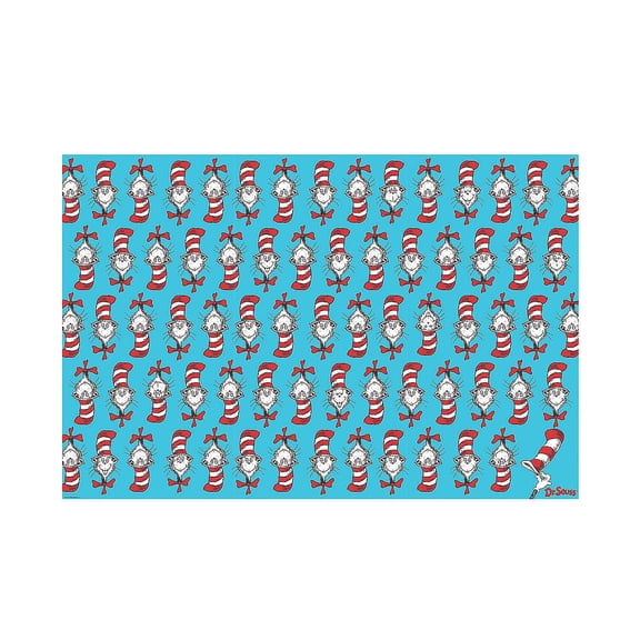 Dr Seuss Cat In The Hat Backdrop Banner - Party Decor - 3 Pieces