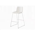 thumbnail image 5 of Office Chairs - 1-Piece White Leather Look & Metal, Standing Desk Suitable, 5 of 12