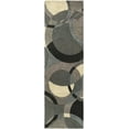thumbnail image 2 of Hauteloom Pitman Wool Hallway, Kitchen Runner Rug - Modern - Gray, Black, Green - 2'6" x 8', 2 of 15