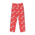 thumbnail image 4 of Xecao Cartoon Rooster Men's Straight Lounge Pajama Pants: The Ultimate in Comfortable Sleepwear, 4 of 9