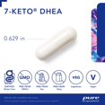 thumbnail image 3 of Pure Encapsulations 7-Keto DHEA 50 mg | Unique DHEA Metabolite Supplement to Support Thermogenesis and Healthy Body Composition* | 60 Capsules, 3 of 5