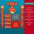 thumbnail image 2 of Eespoir 2026 Horse Year Spring Festival Decor, Door Decors Set with Couplets, Lucky Characters for Holiday Ambiance, Chinese New Year Couplets Set for Home and Office Entrance(E), 2 of 6