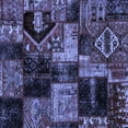 thumbnail image 1 of Ahgly Company Indoor Square Patchwork Blue Transitional Area Rugs, 7' Square, 1 of 4