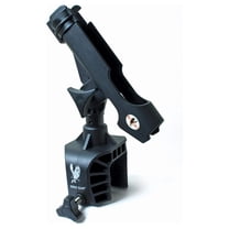 AABRH Clamp-On Aluminum Boat Rod Holder, Black Finish