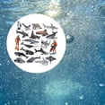 thumbnail image 4 of Figuras de Colección de Animales Del Realistas, Juguetes Educativos para , Figuras de Animales Marinos para Decoración de Estantes Macarena modelos de animales marinos, 4 of 8