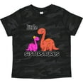 thumbnail image 3 of Inktastic Little Sistersaurus Girls Toddler T-Shirt, 3 of 5